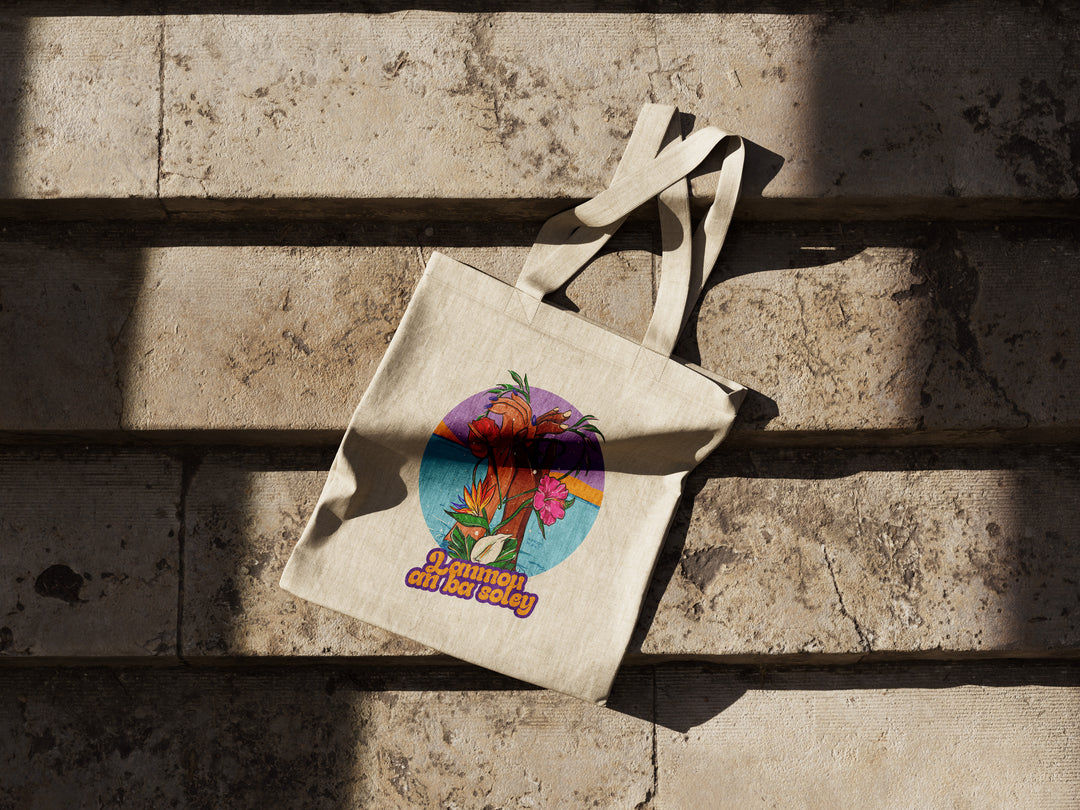 Totebag Lanmou an ba soley